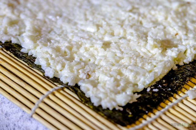  Cauliflower sushi rice