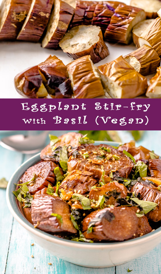 Vegan Recipe: Eggplant Stir-fry With Basil