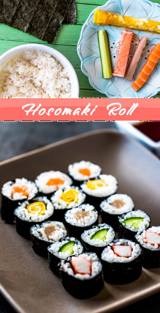 Hosomaki Roll Recipe - Easy Sushi Roll to Make