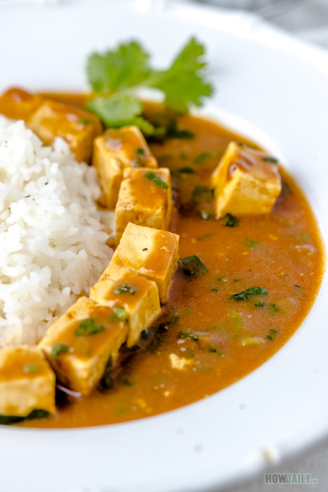 Japanese tofu curry