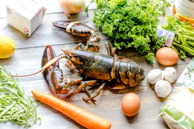 Lobster thermidor ingredients