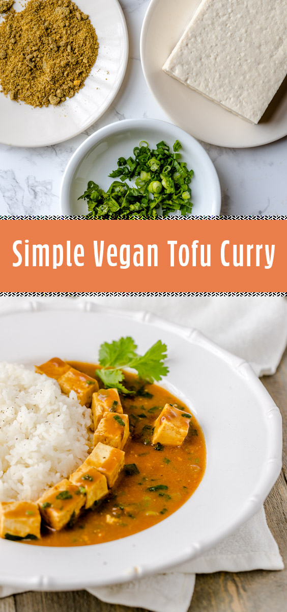 Simple Recipe for Vegan Tofu Curry