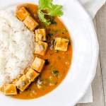 Vegan tofu curry