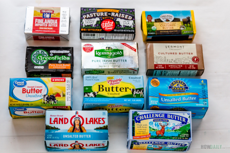 11 popular unsalted butter brands
