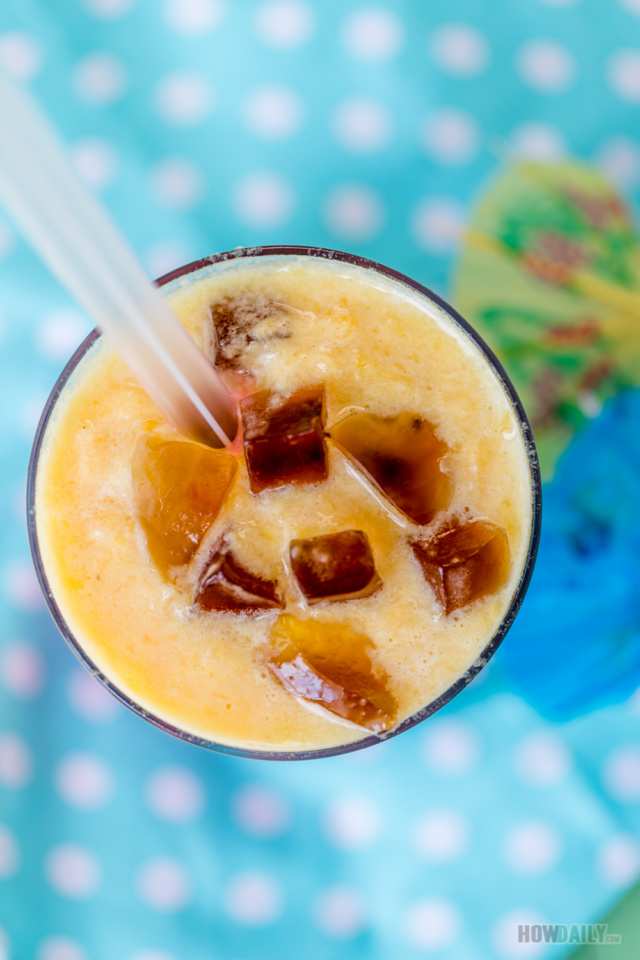 Fruity Smoothies and Coffee Jelly Top