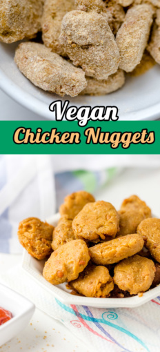 Homemade Vegan Chicken Nuggets or Bread Patties Recipe