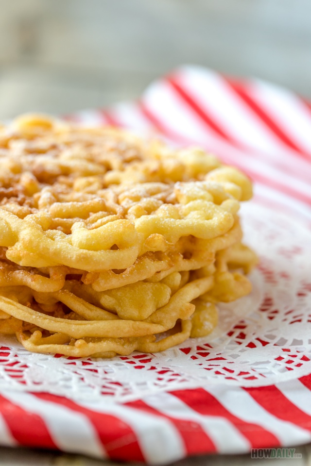 Easy recipe for Funnel Cake