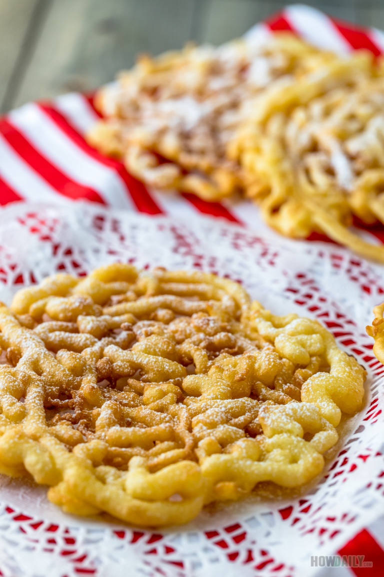 Funnel Cakes Recipe Quick and Easy Snack 
