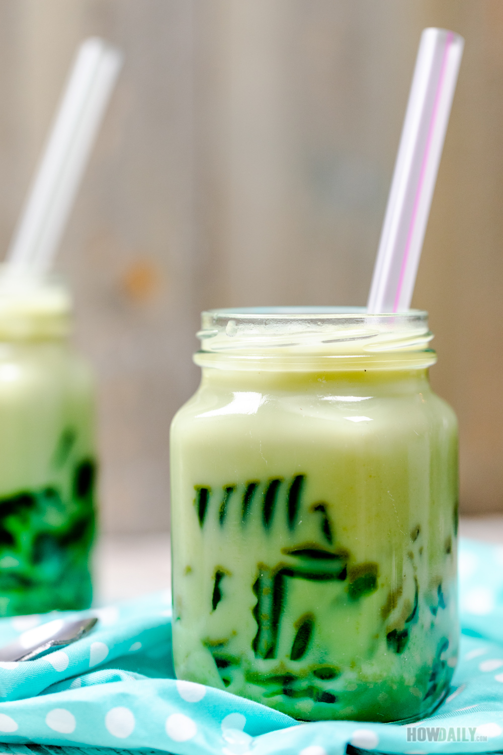 Green Tea Jelly Recipe Sweet & Cool Drink for Spring/Summer