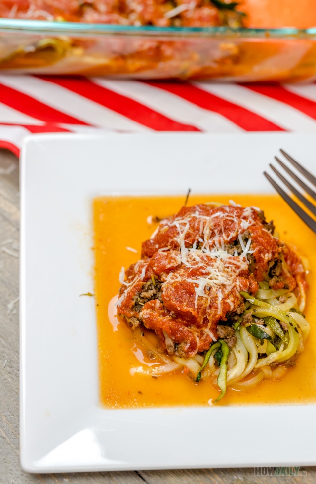 Grain-free Zucchini casserole