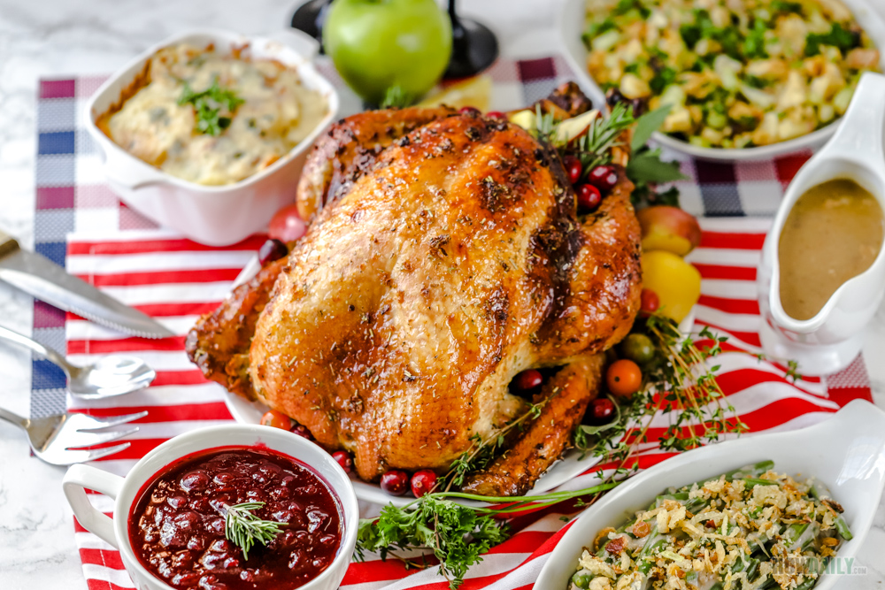The perfect Crispylicious Turkey with Garlicbutter & Herbs for