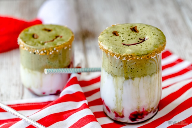 Matcha Foam Milk Tea Recipe